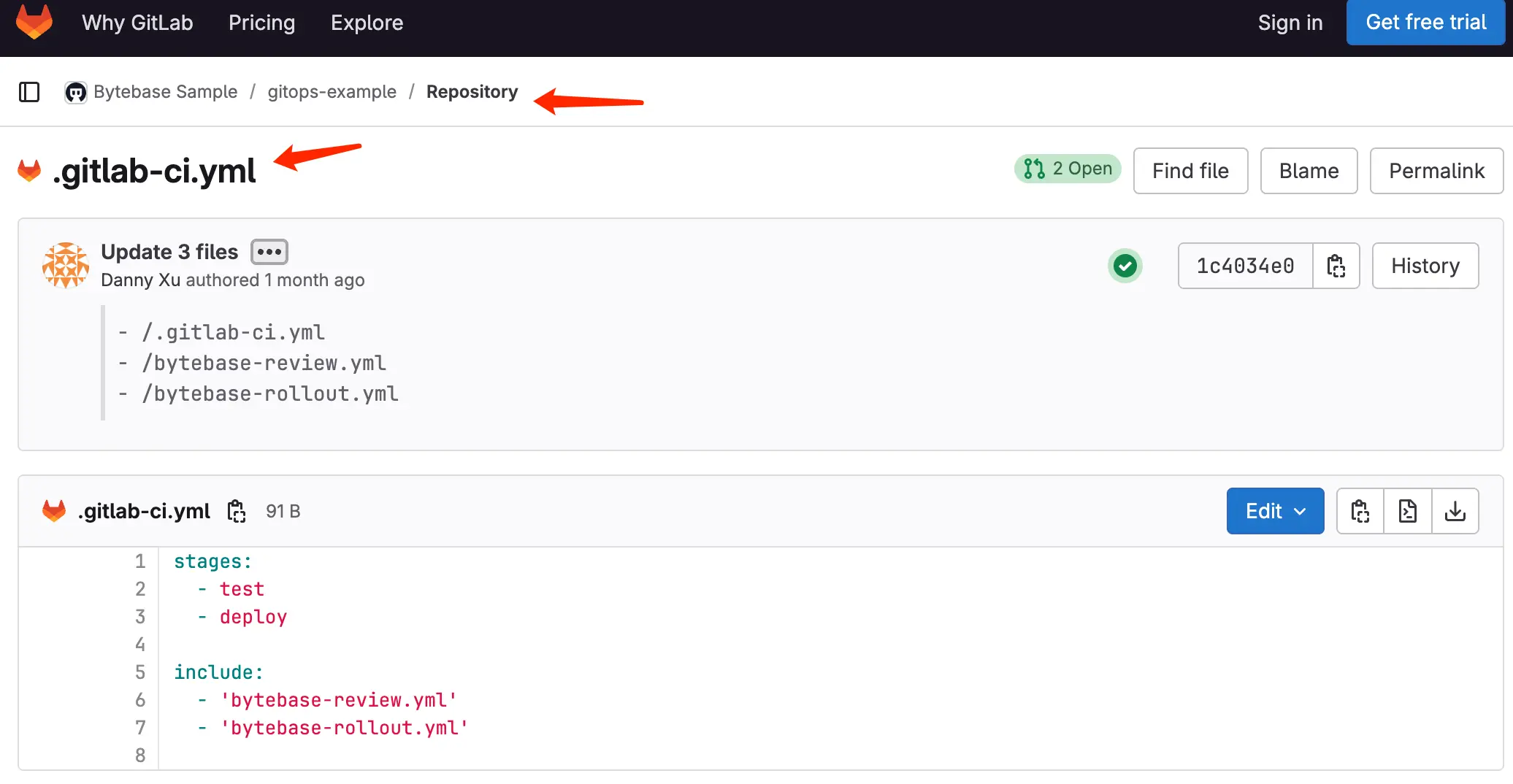 gitlab-ci-config